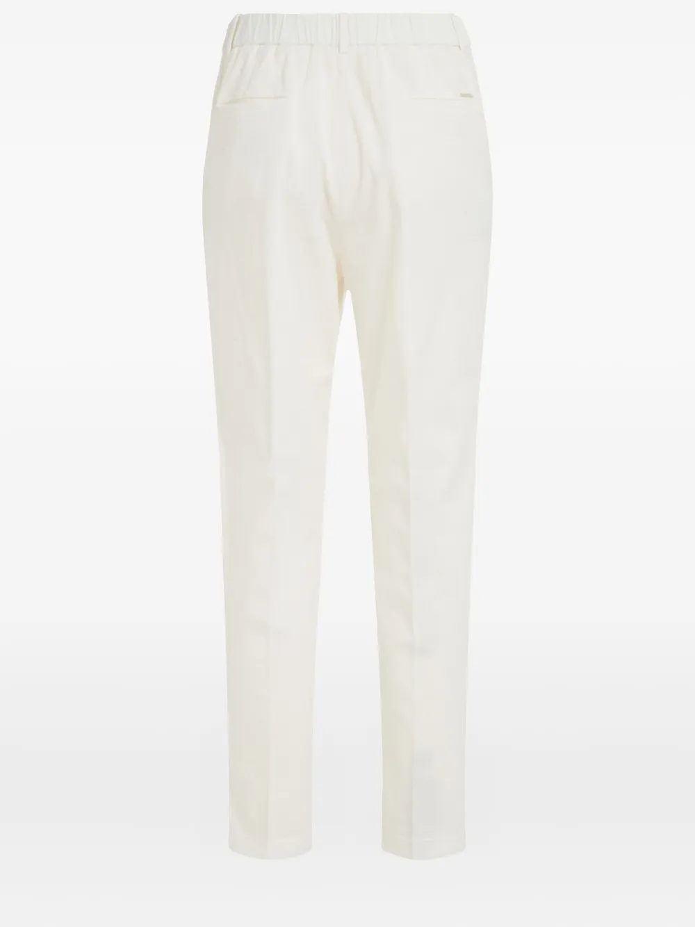 Incotex Elastic-waist Trousers In White