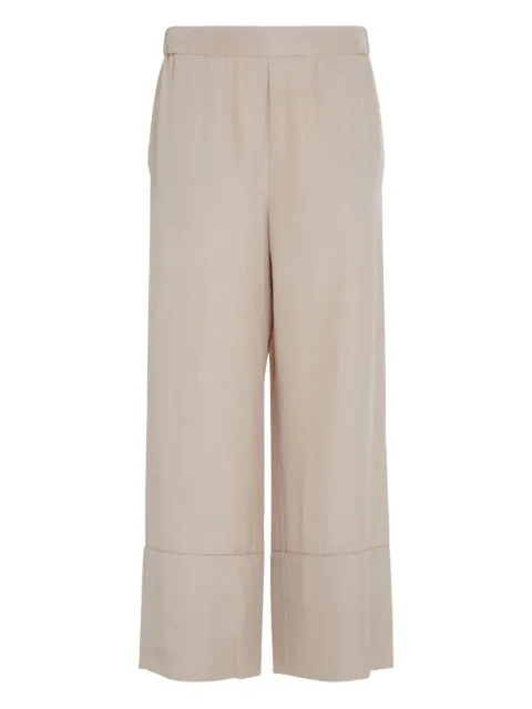 Elie Saab Calça com cós elástico