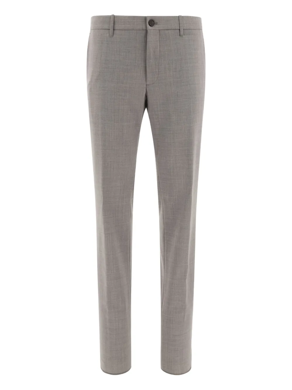 Incotex check-printed tailored trousers | Grey | Image 1