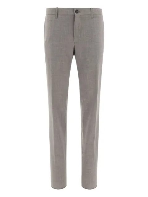 Incotex check-printed tailored trousers