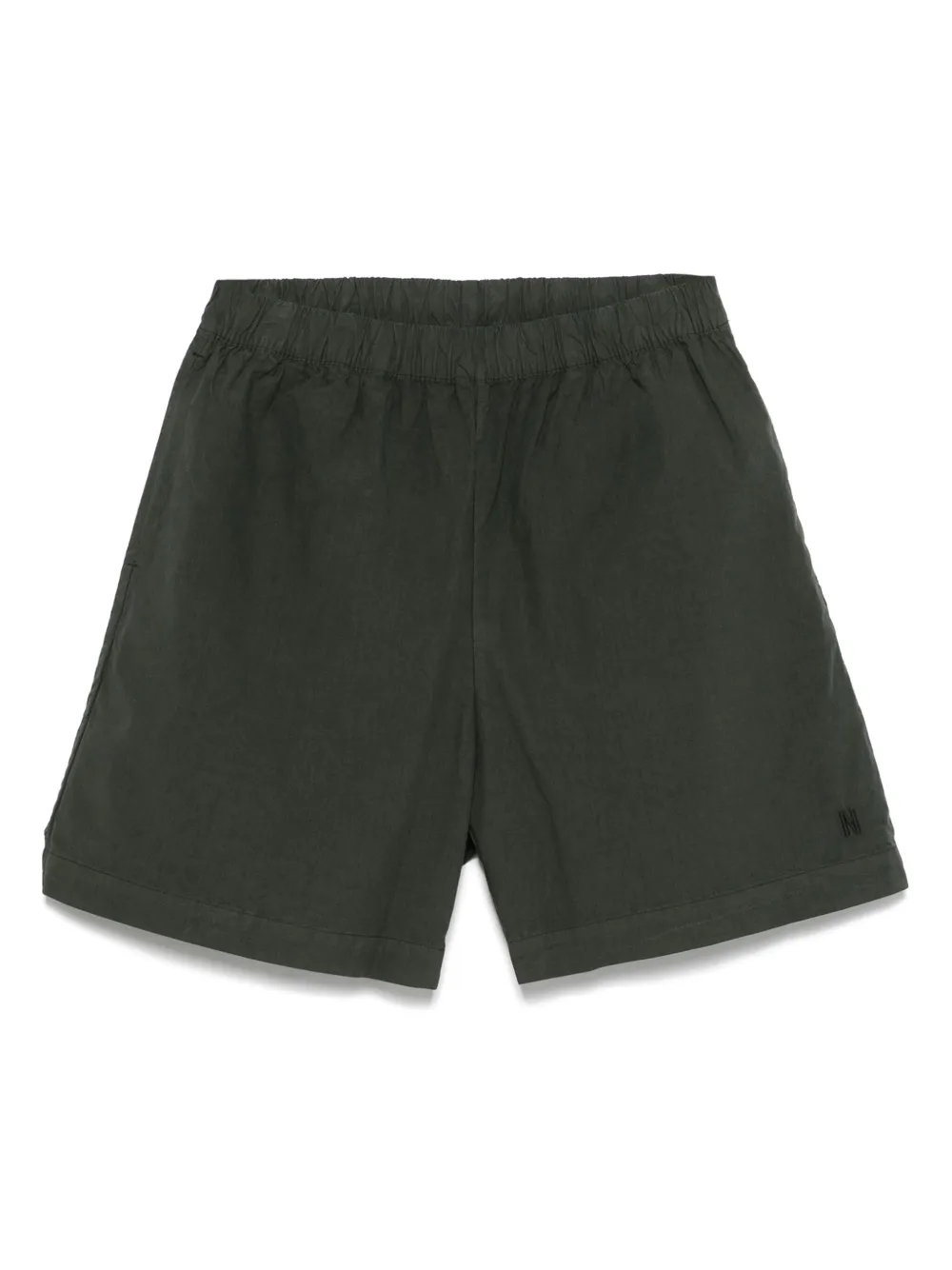 Norse Projects cotton-blend shorts | Green | Image 1