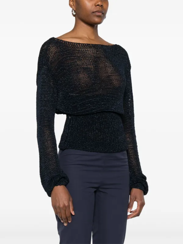 Paloma Wool Knitted Top | Blue | FARFETCH RO