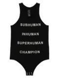 Rick Owens X Champion slogan-print vest - Black