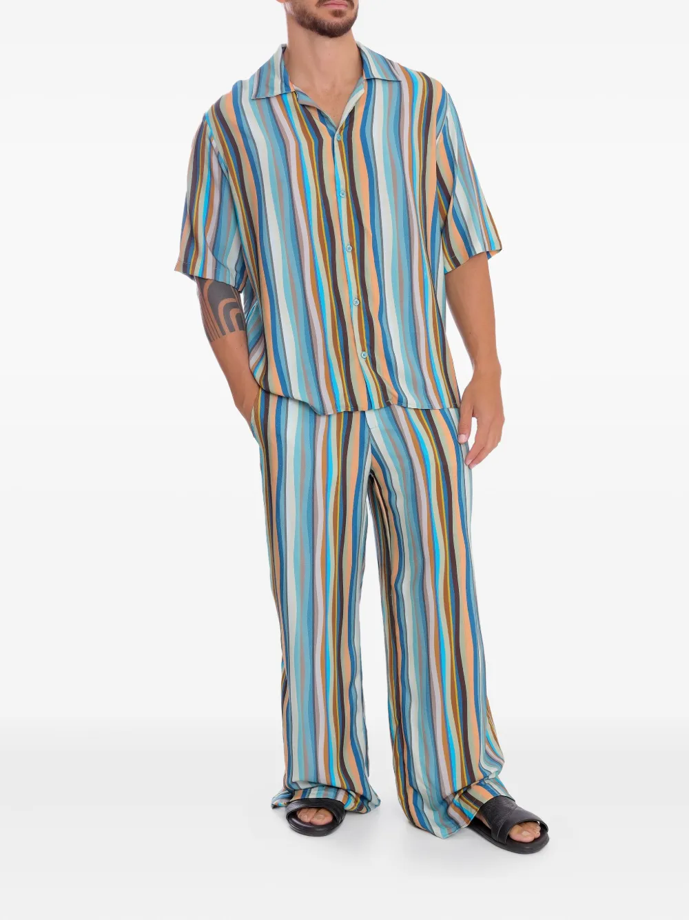 Amir Slama striped trousers | Pantalons droits | Image 2