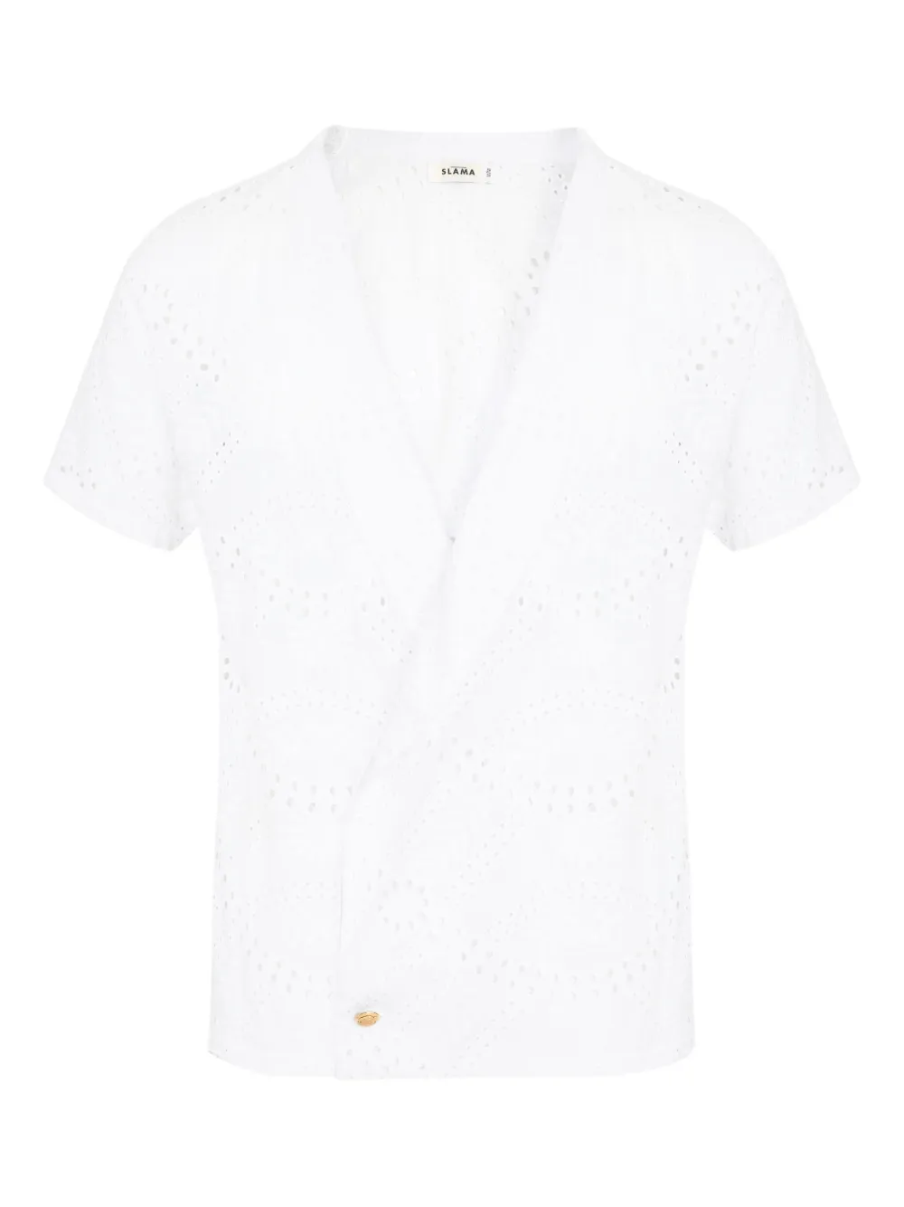Amir Slama Camicia in pizzo sangallo | bianco | Image 1