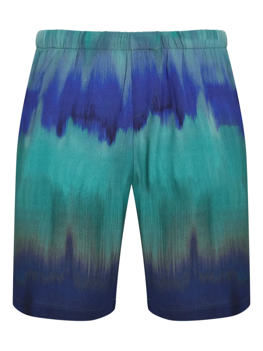 Amir Slama tie dye-print shorts | Blue | Image 1