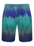 Amir Slama tie dye-print shorts - Blue