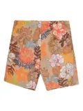 Amir Slama floral-print shorts - Neutrals