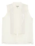 TWP Adele With Sequins top - Neutrals