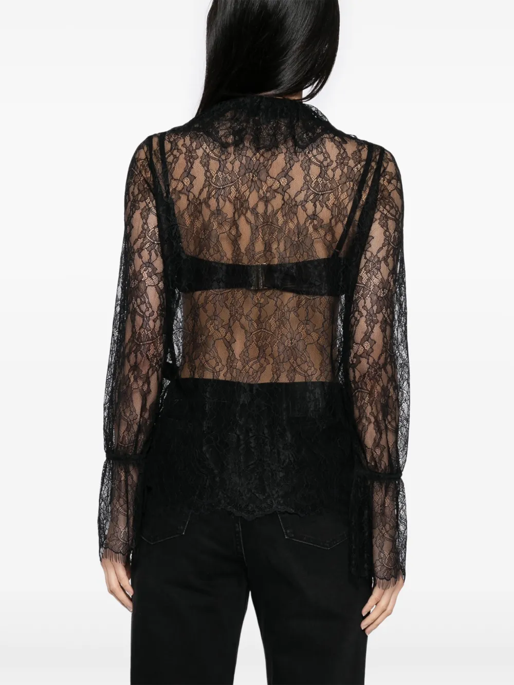 Nili Lotan Cecily top Zwart
