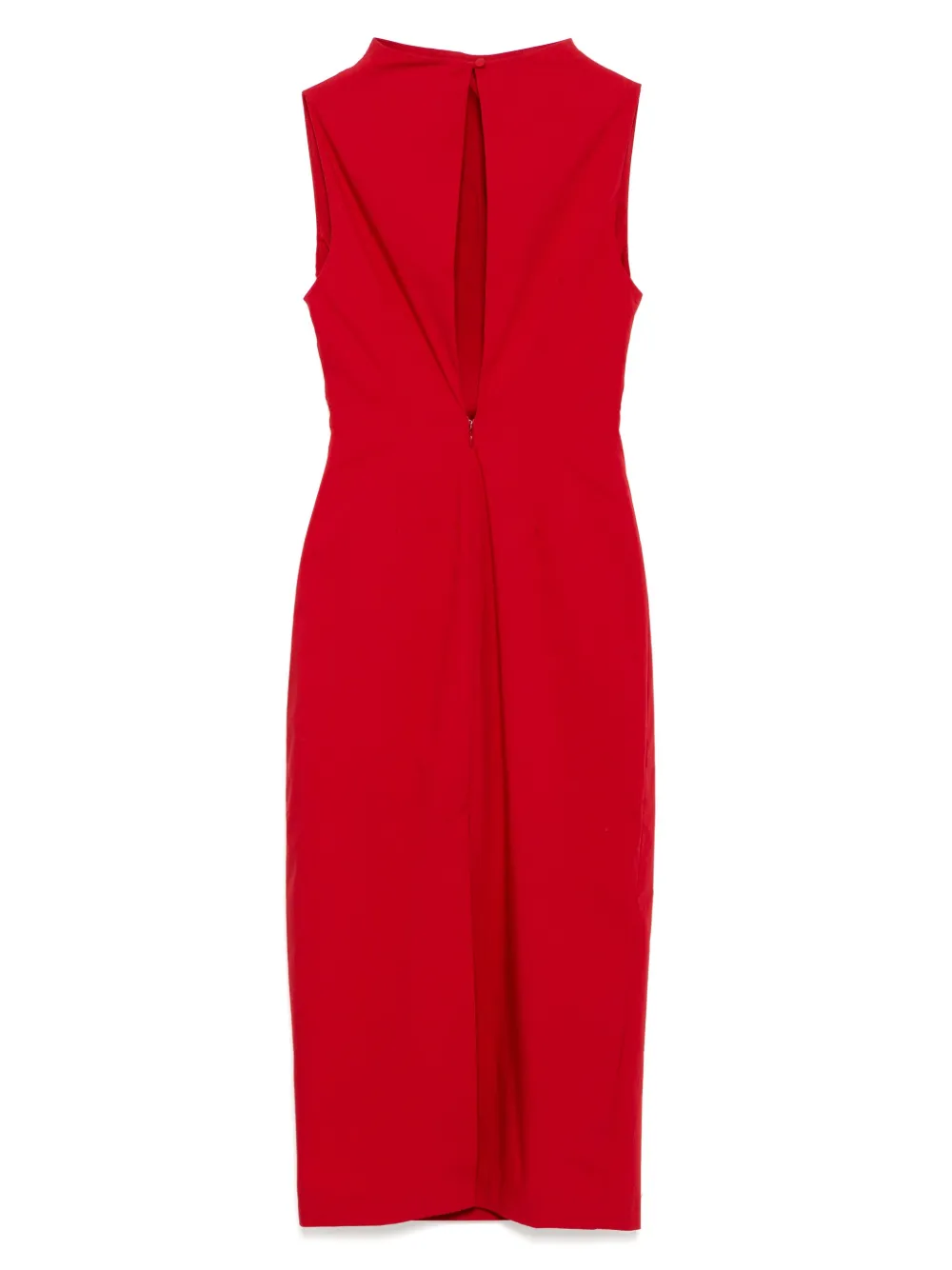 St. Agni Soft Sculptural jurk - Rood