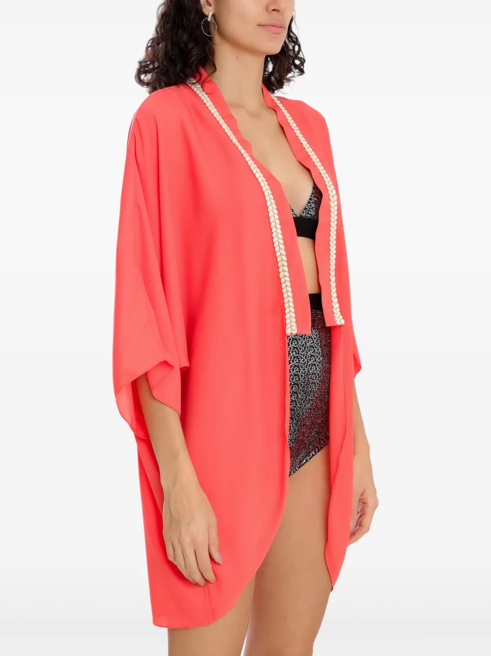 Olympiah Jack met gevlochten afwerking Roze