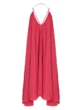 Olympiah draped halter-neck midi dress - Pink