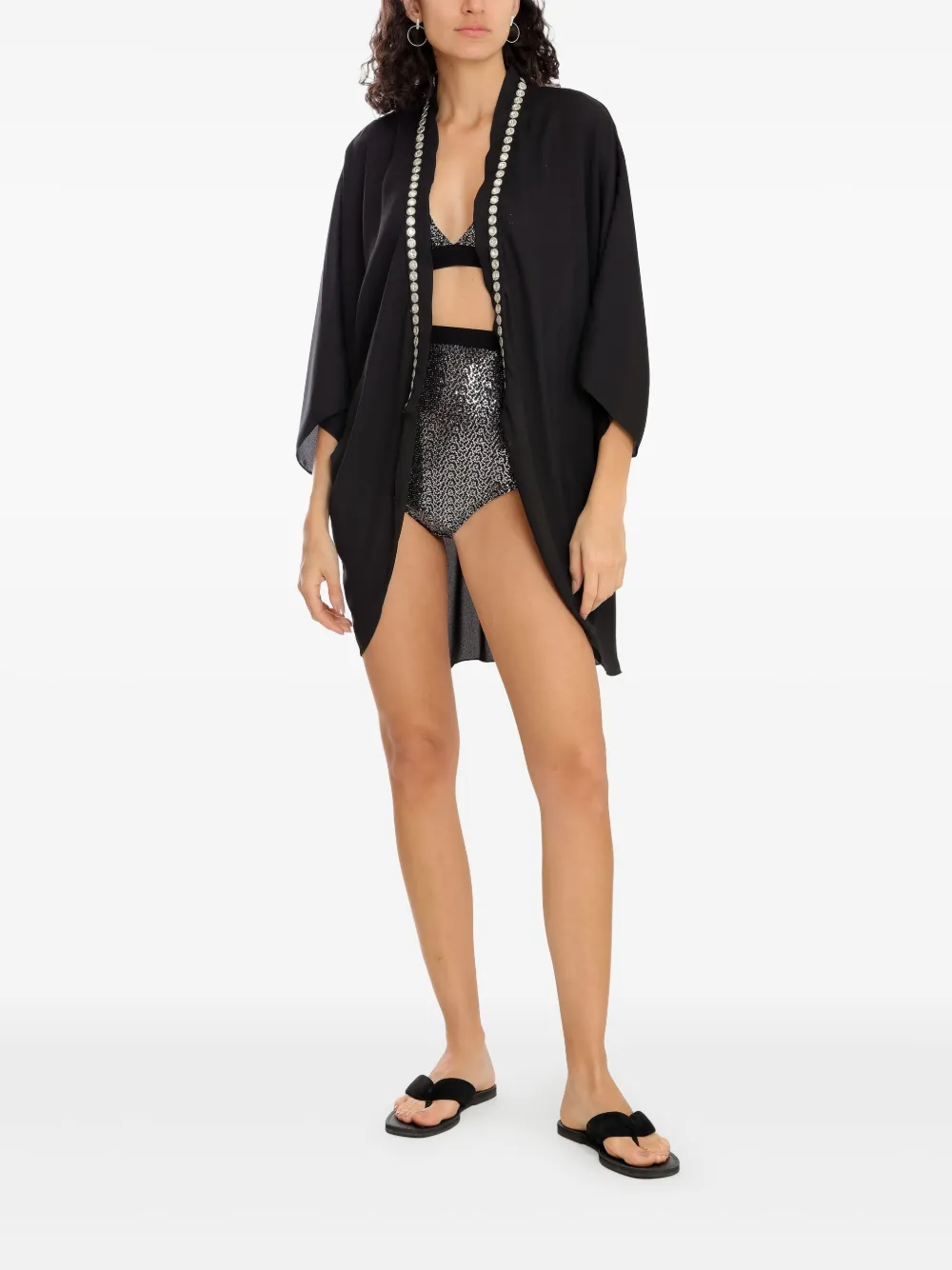 Olympiah braided-trim jacket | Capes | Image 2