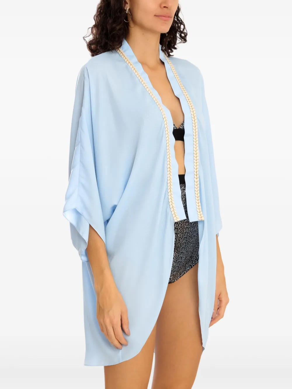 Olympiah Jack met geborduurde hals Blauw