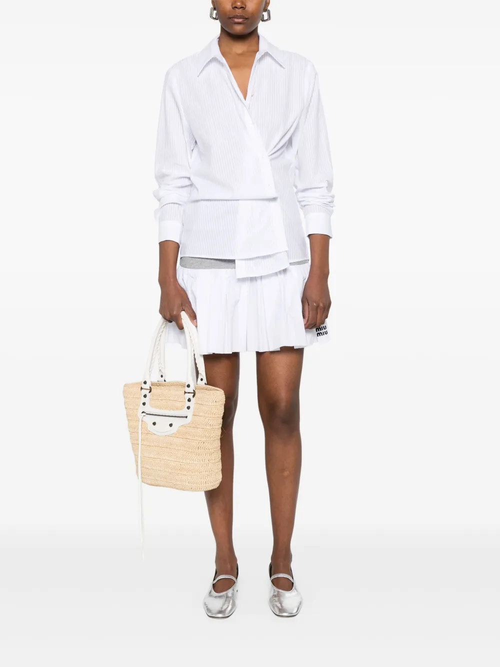 Paloma Wool poplin shirt - Wit