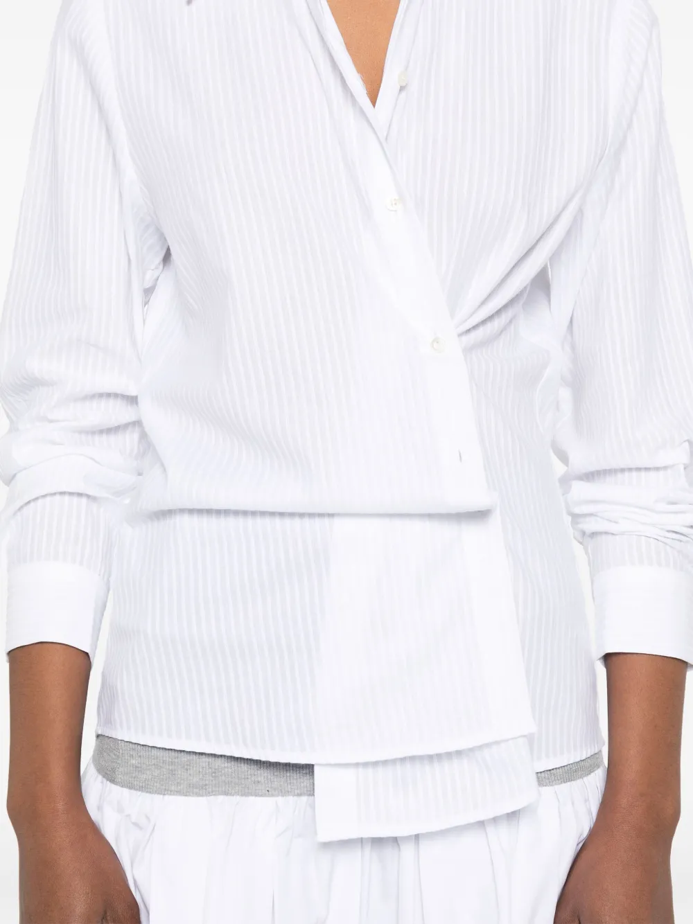 PALOMA WOOL POPLIN SHIRT 