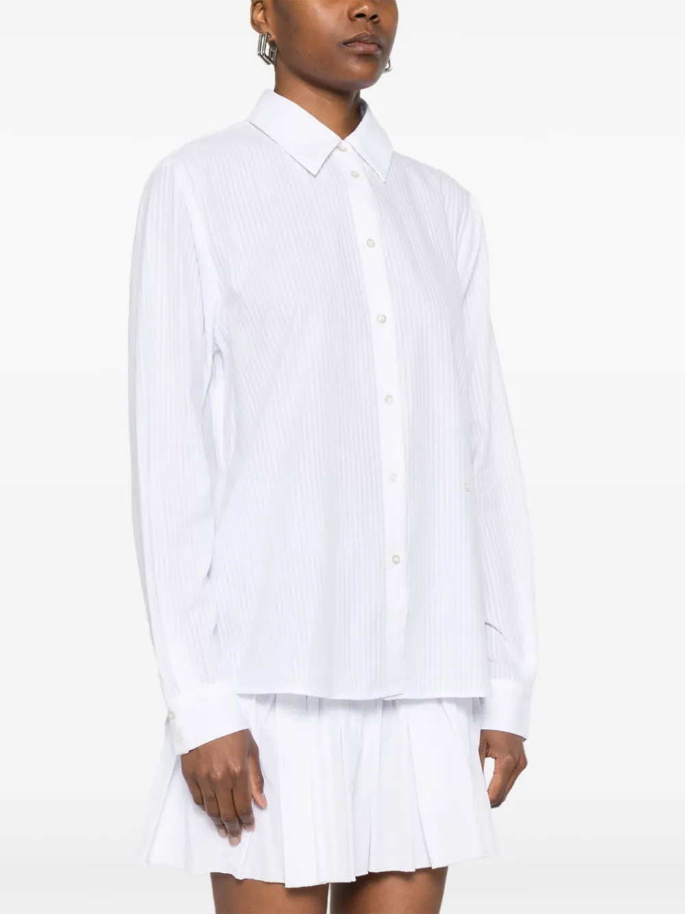 PALOMA WOOL POPLIN SHIRT 
