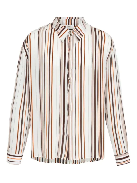 Amir Slama stripe-patterned long-sleeve shirt