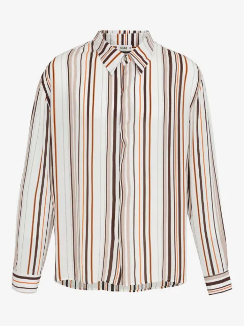 Amir Slama stripe-patterned long-sleeve shirt