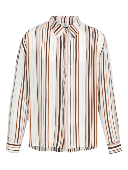 Chemise rayée à manches longues - Amir Slama - Modalova