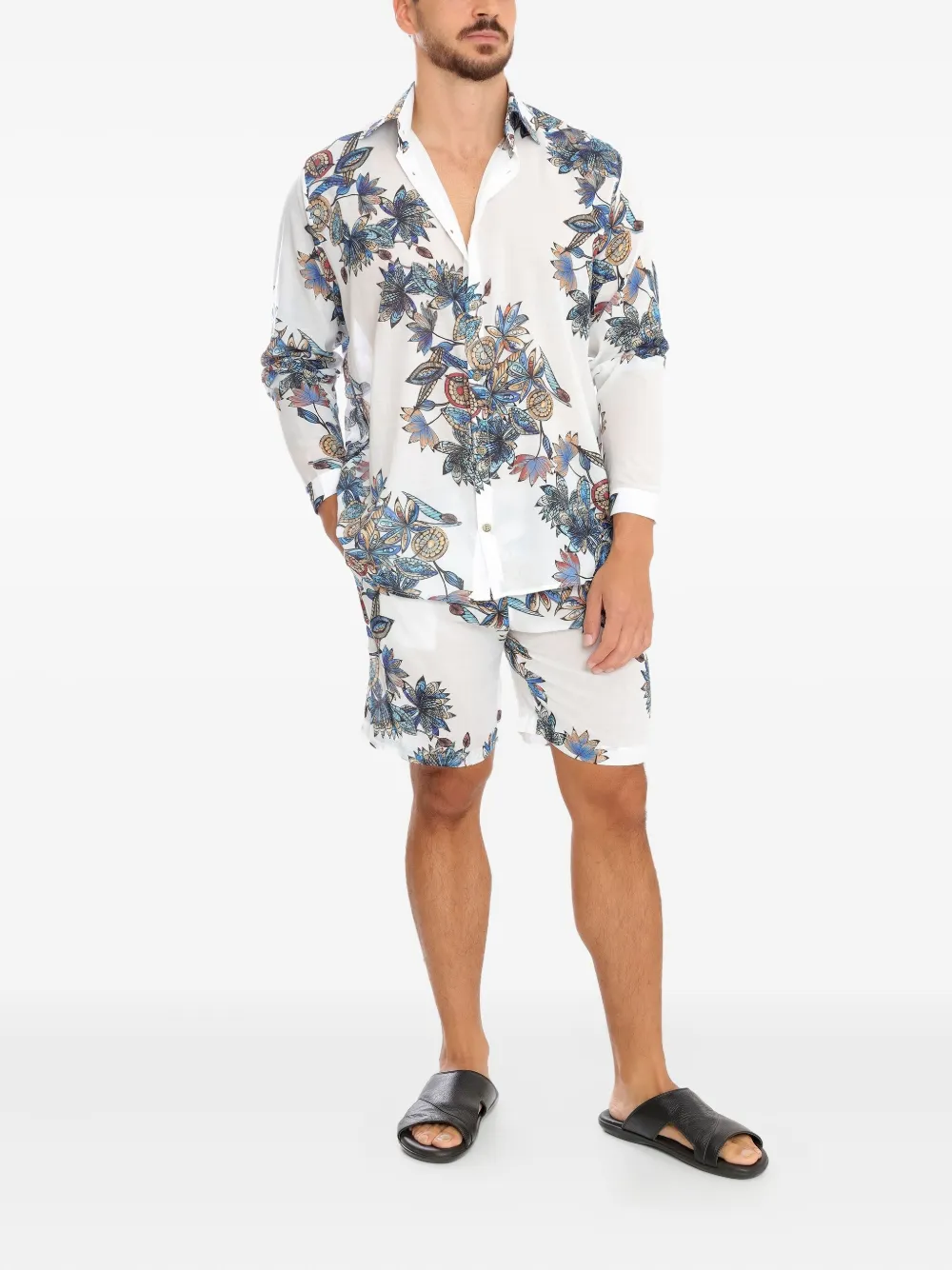 Amir Slama floral-print shorts | Bermuda Shorts | Image 2