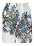 Amir Slama floral-print shorts - White