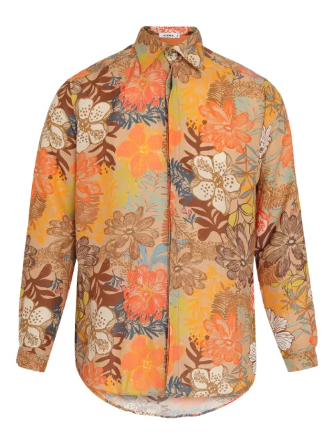 Amir Slama floral-print button-up shirt