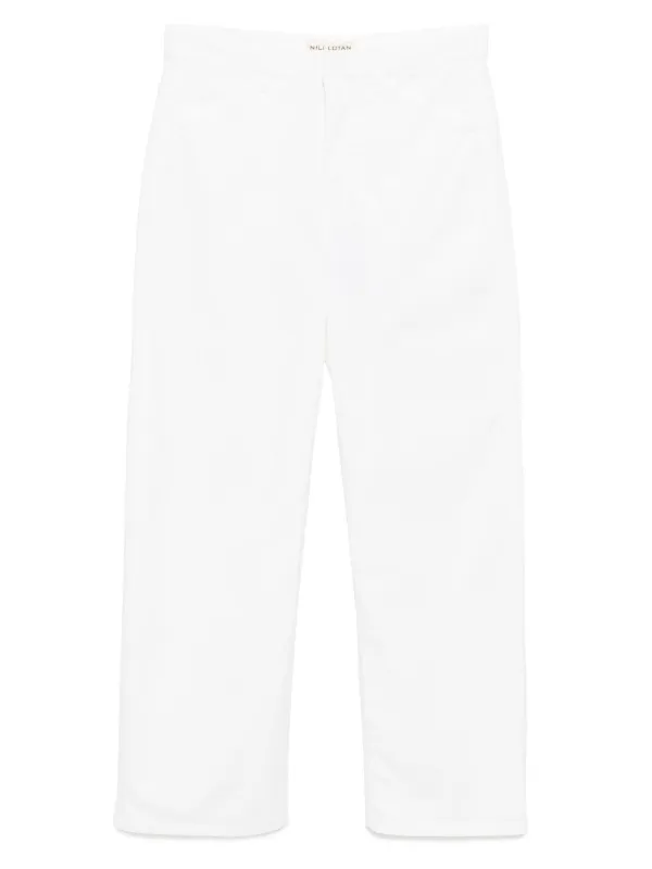 Nili Lotan Tribeca Pants in White