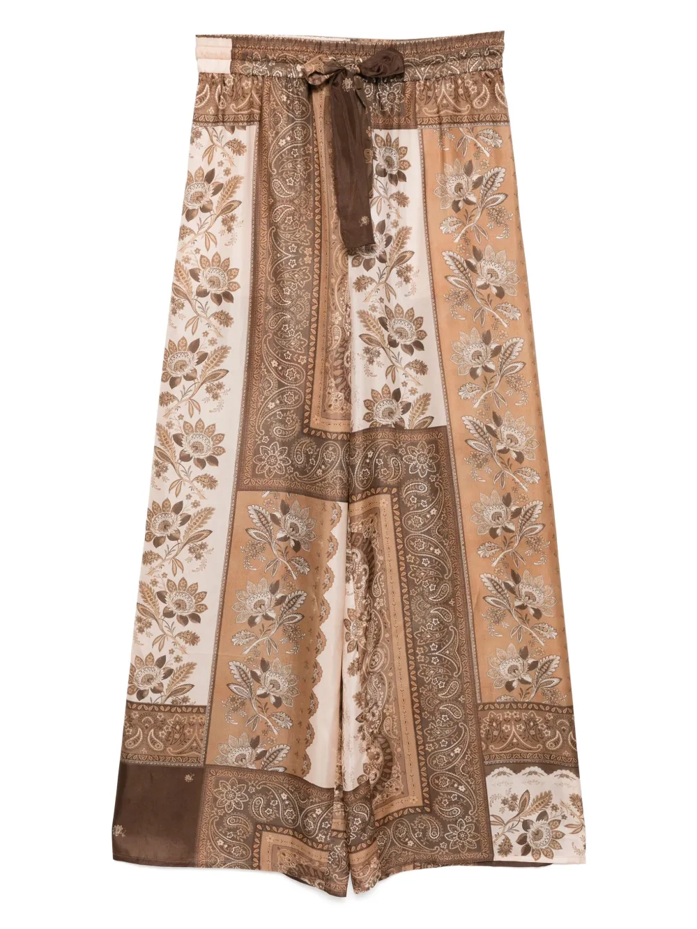ZIMMERMANN Lucky Relaxed broek Bruin