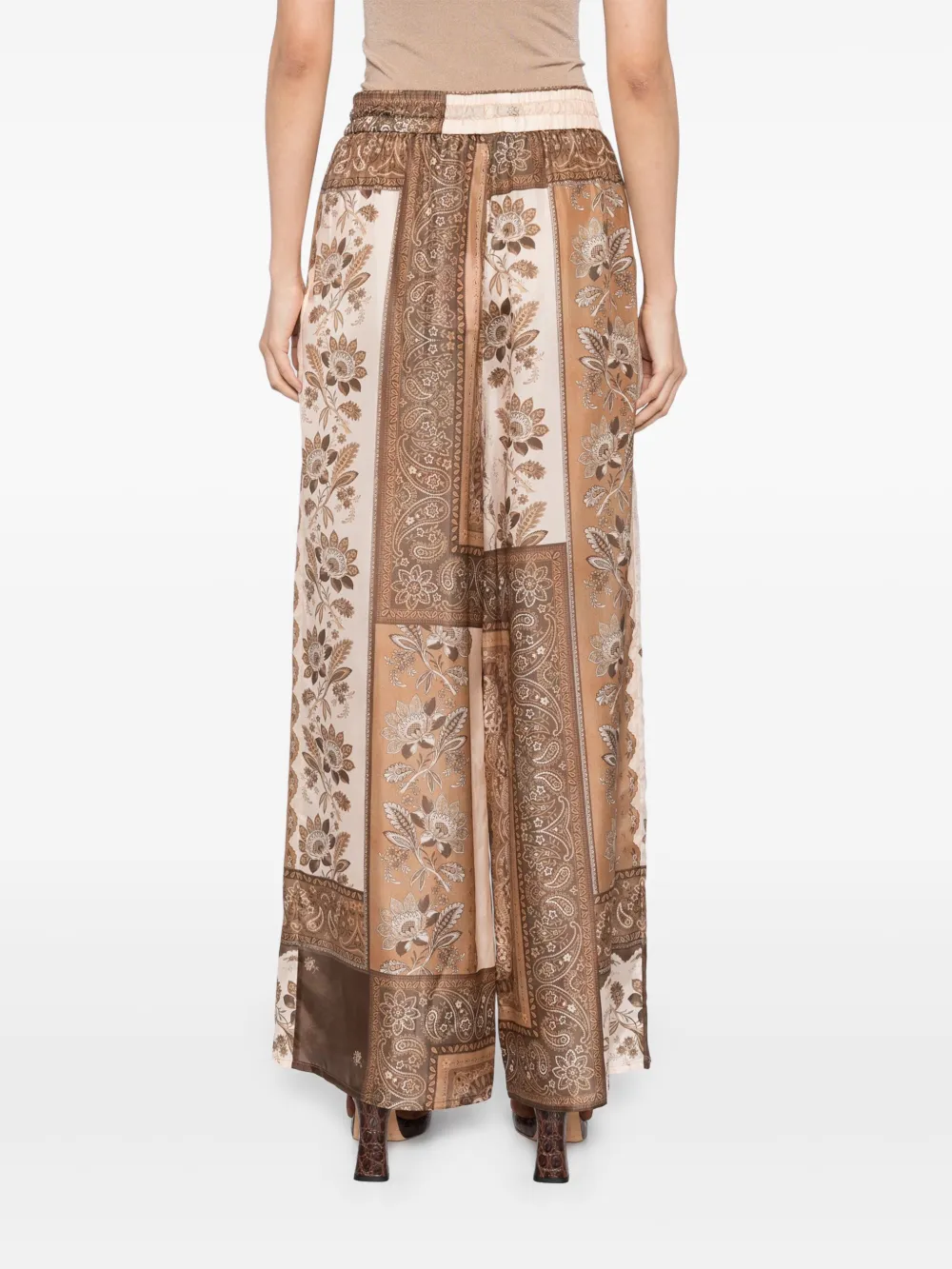 ZIMMERMANN Lucky Relaxed broek Bruin