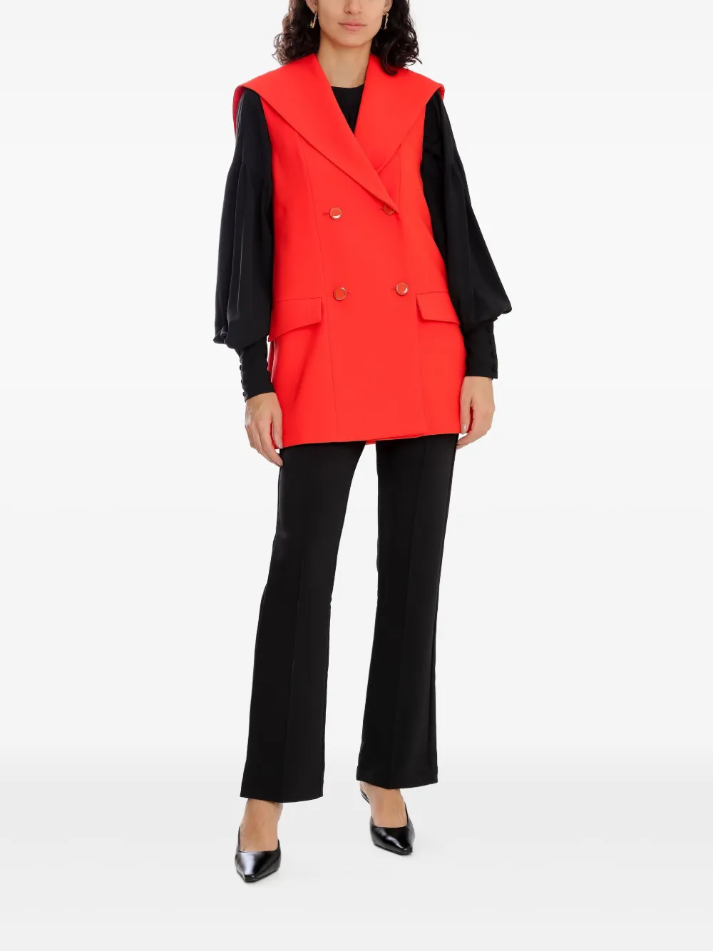 Olympiah double-breasted sleeveless blazer | Blazers | Image 2