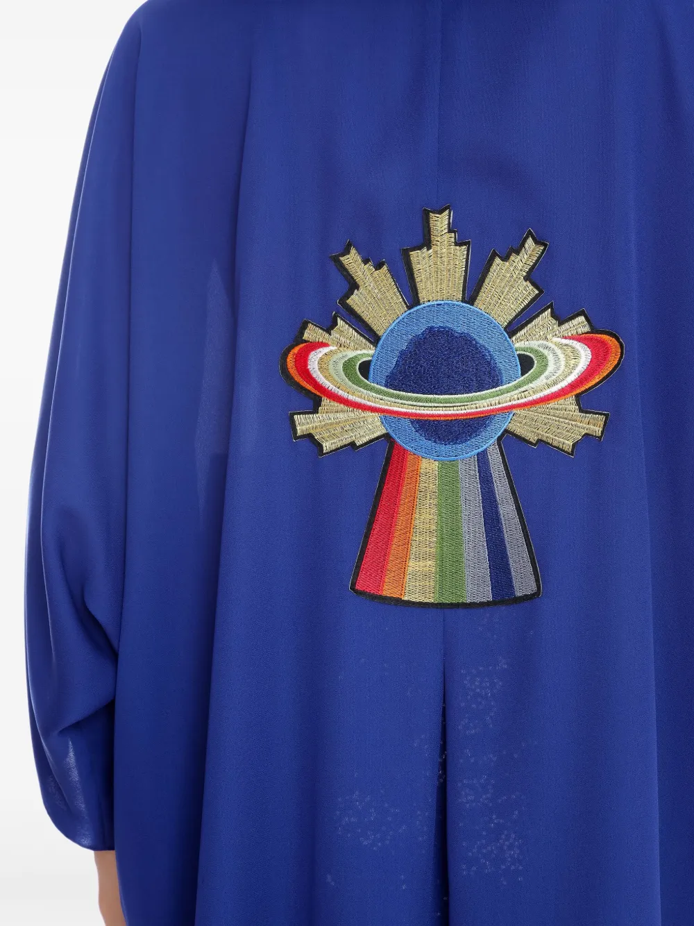 embroidered-detail jacket
