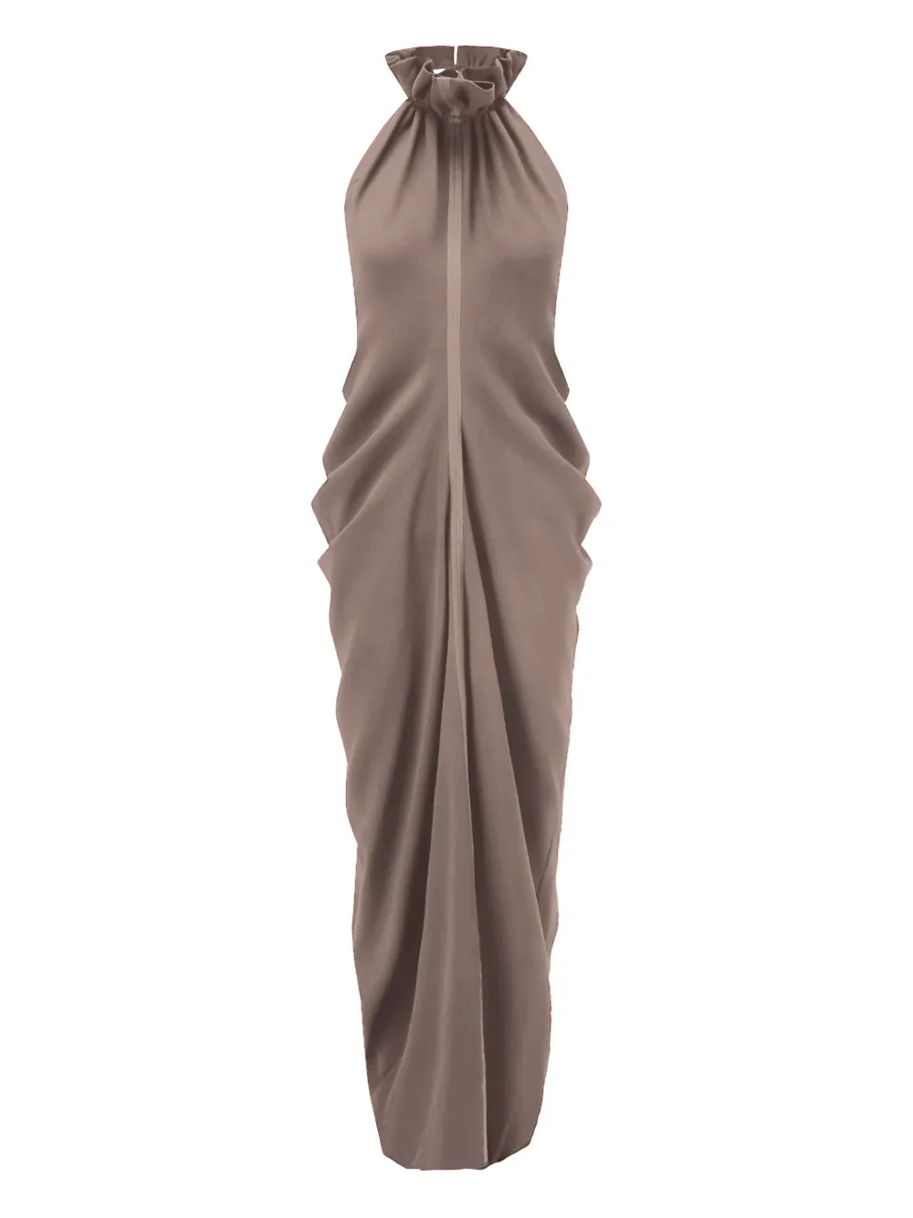 OUDE WAAG halterneck maxi dress | Grey | Image 1