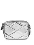 Jimmy Choo small Box Camera quilted shoulder bag - Silver
