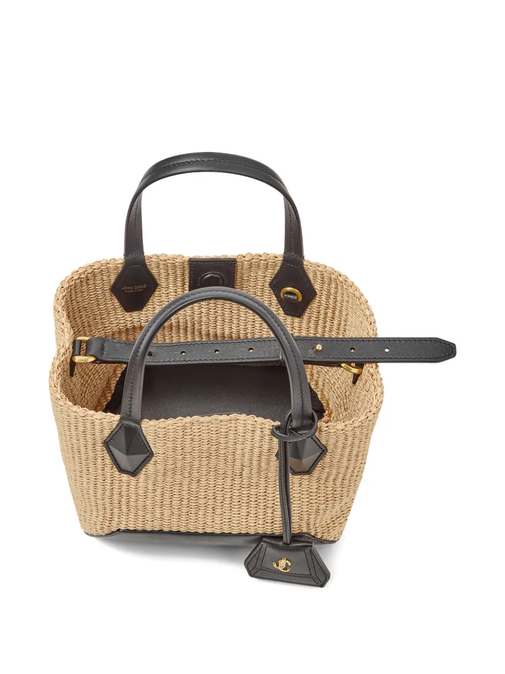 Jimmy Choo Diamond kleine shopper Beige