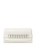 Jimmy Choo Kya clutch bag - White