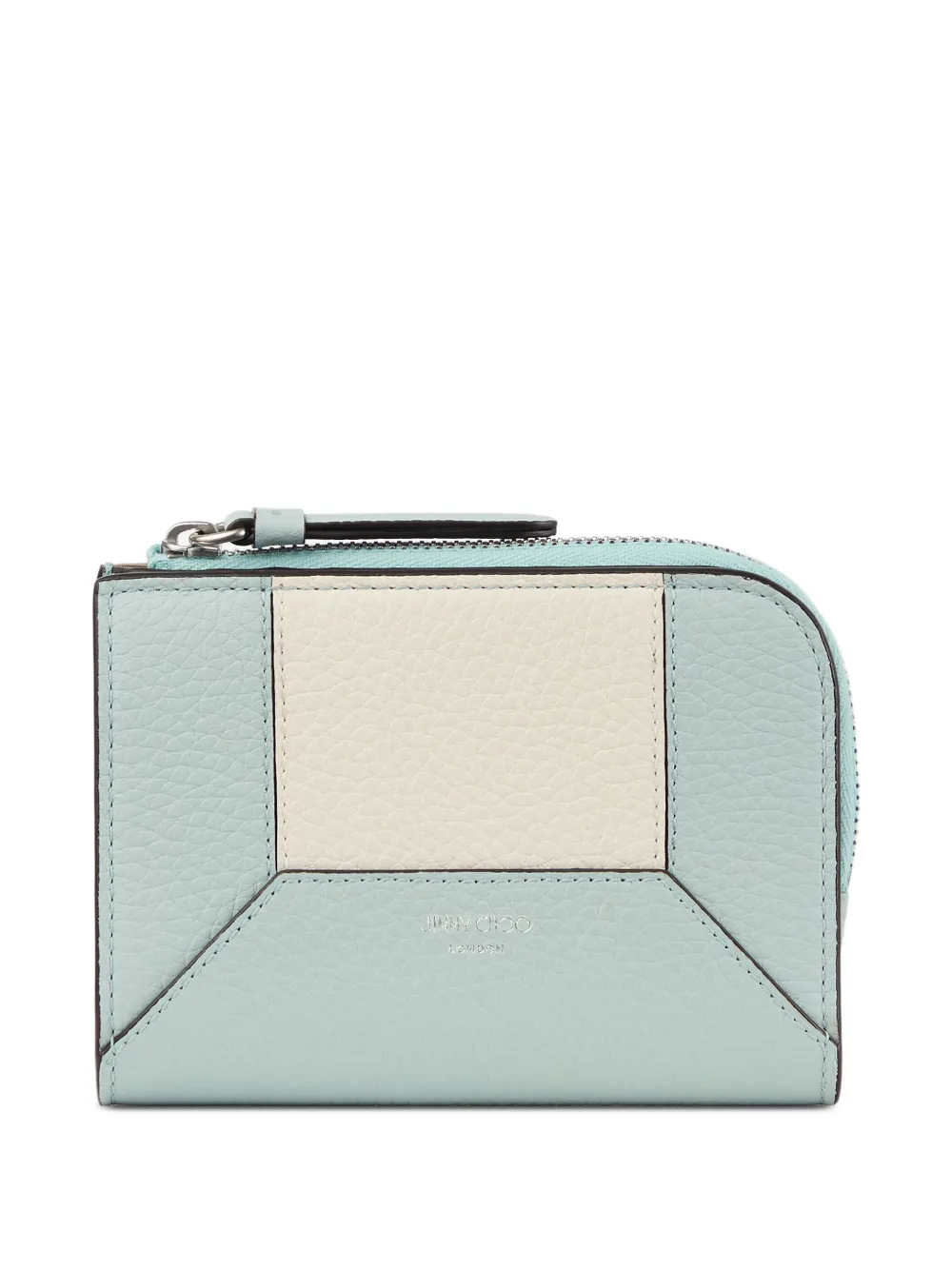 Jimmy Choo DM コンパクト財布 - ブルー Jimmy Choo DM コンパクト財布 - ブルー