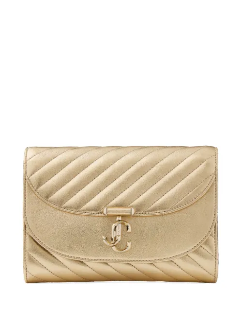 Jimmy Choo pochette Curve - Or - Jimmy Choo - Modalova