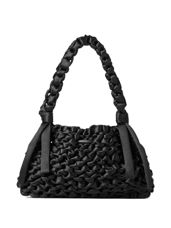 JIMMY CHOO CINCH ハラコショルダーバッグ Jimmy Choo Cinch ショルダーバッグ S | ブラック | FARFETCH JP