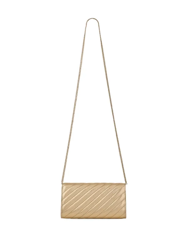 Jimmy Choo Curve チェーンウォレット | ゴールドトーン | FARFETCH JP