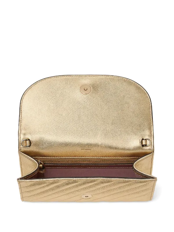 Jimmy Choo Avenue クラッチバッグ ゴールド Jimmy Choo Avenue Curve クラッチバッグ | ゴールドトーン