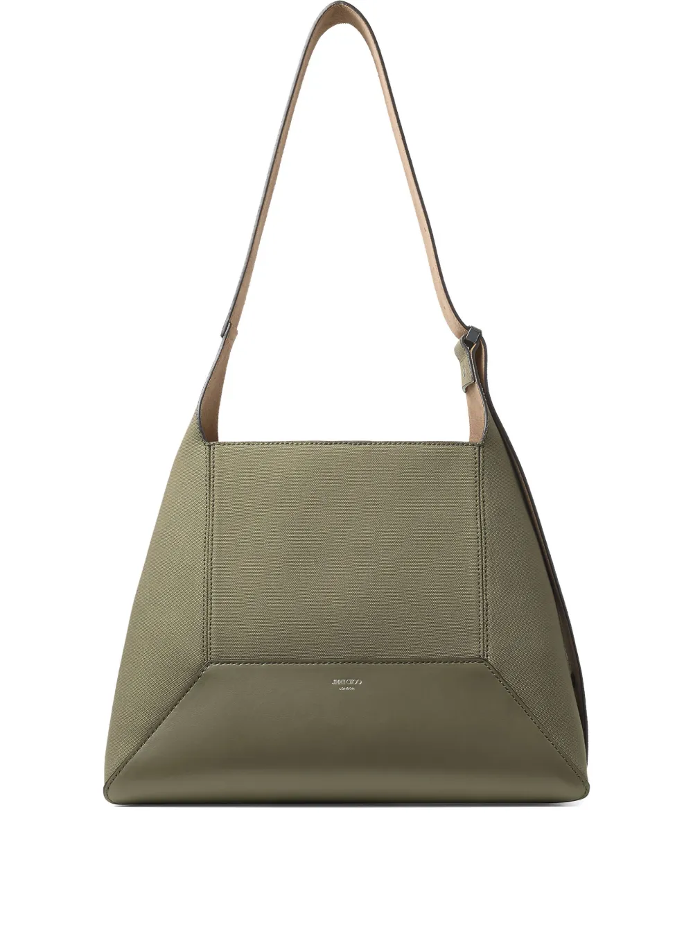 【ジオメトリックな艶めき】Jimmy Choo Diamondショルダーバッグ Jimmy Choo Diamond ショルダーバッグ M | グリーン | FARFETCH JP