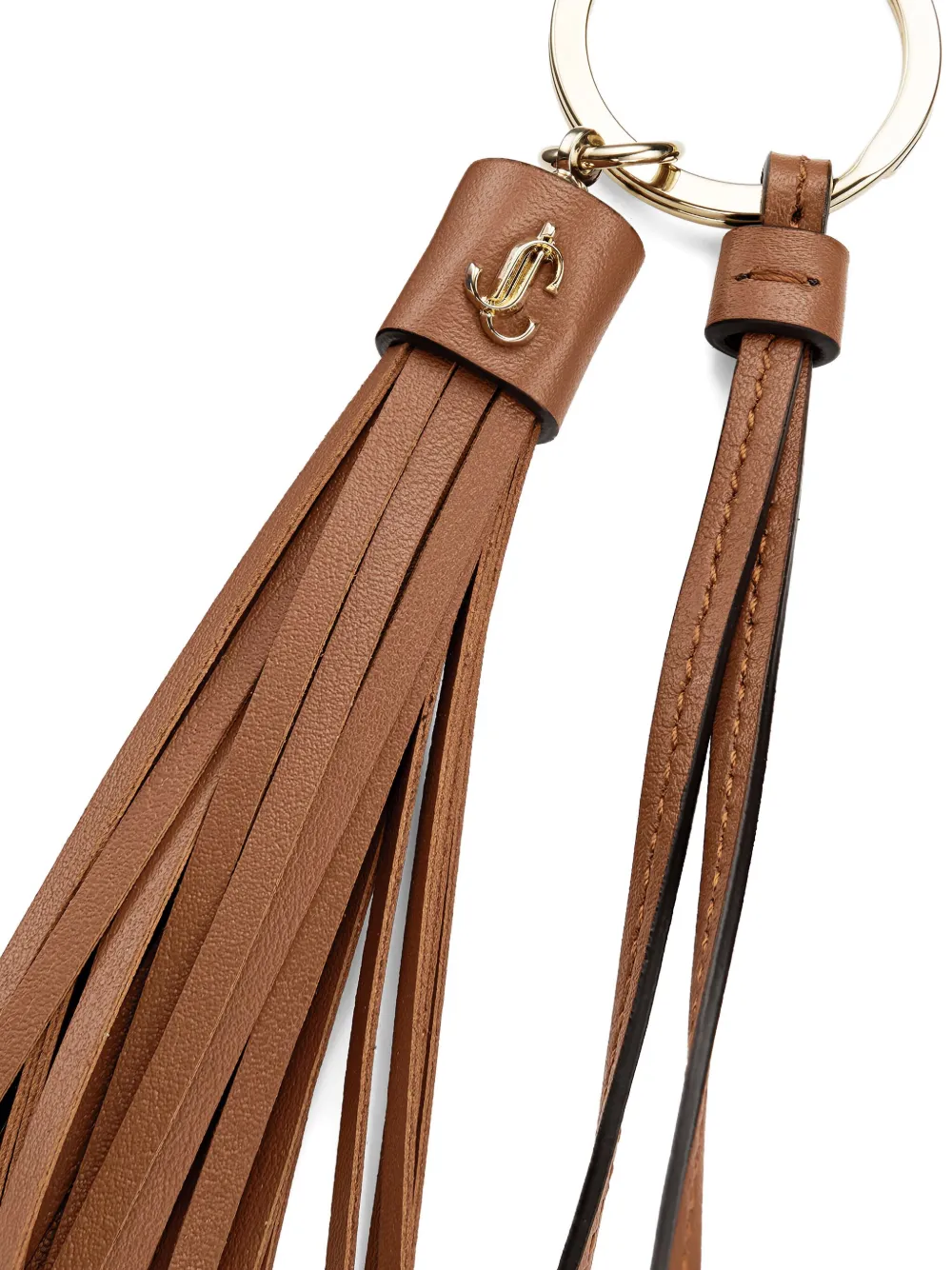 Jimmy Choo Tassel sleutelhanger Bruin