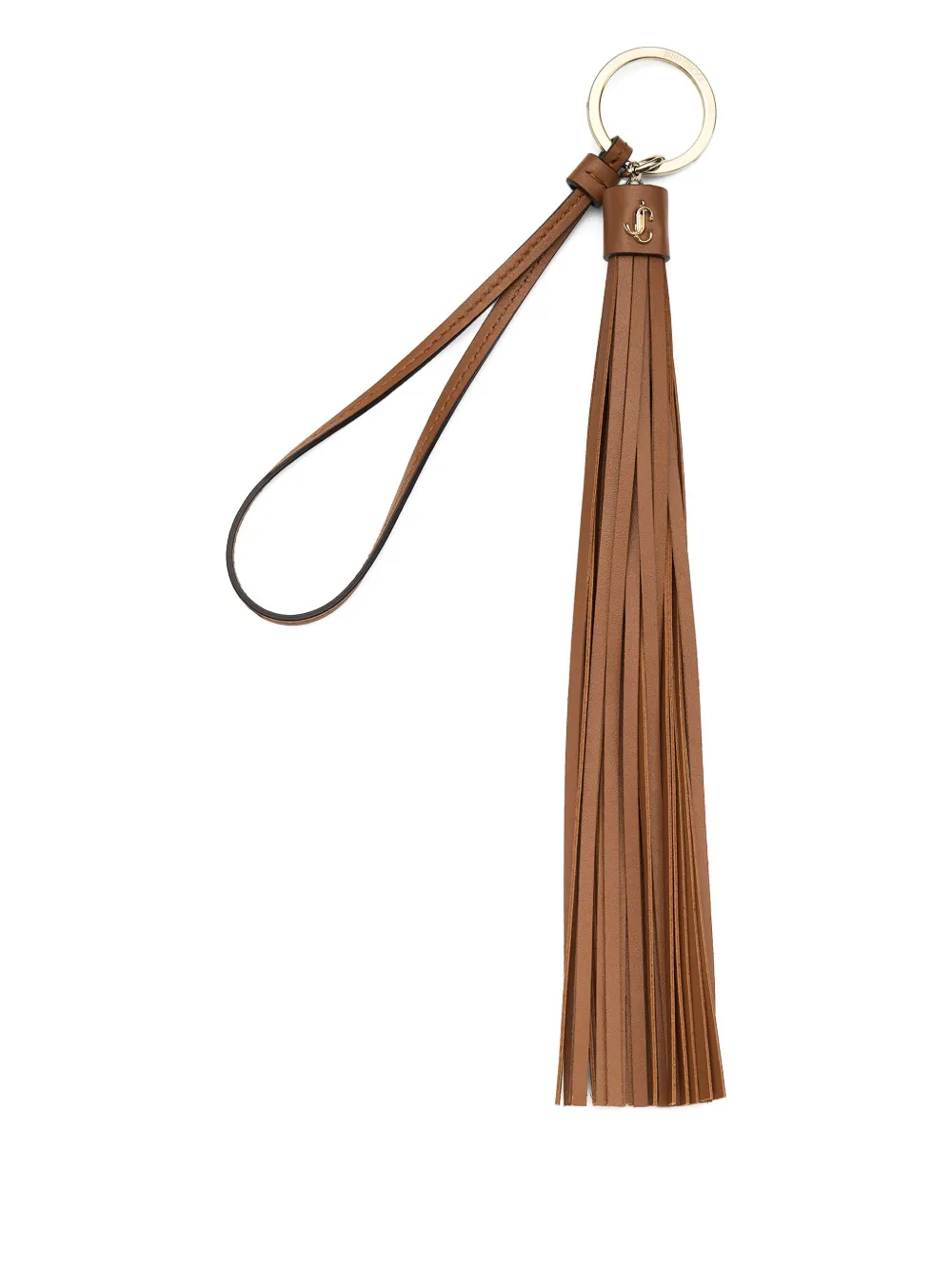 Jimmy Choo Tassel keyring charm | Brown | Image 1