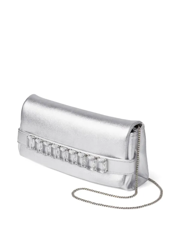 JIMMY CHOO Kya ナッパ クラッチバッグ JIMMY CHOO Kya ナッパ クラッチバッグ