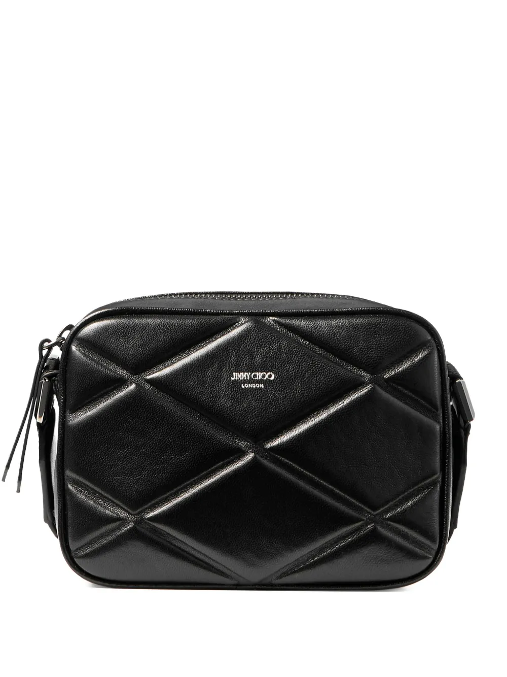 Jimmy Choo quilted leather shoulder bag | Black | Image 1