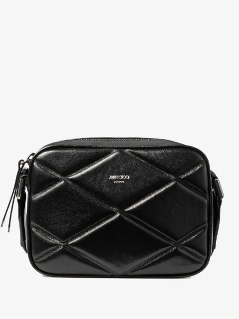 Jimmy Choo Box Camera quilted leather shoulder bag