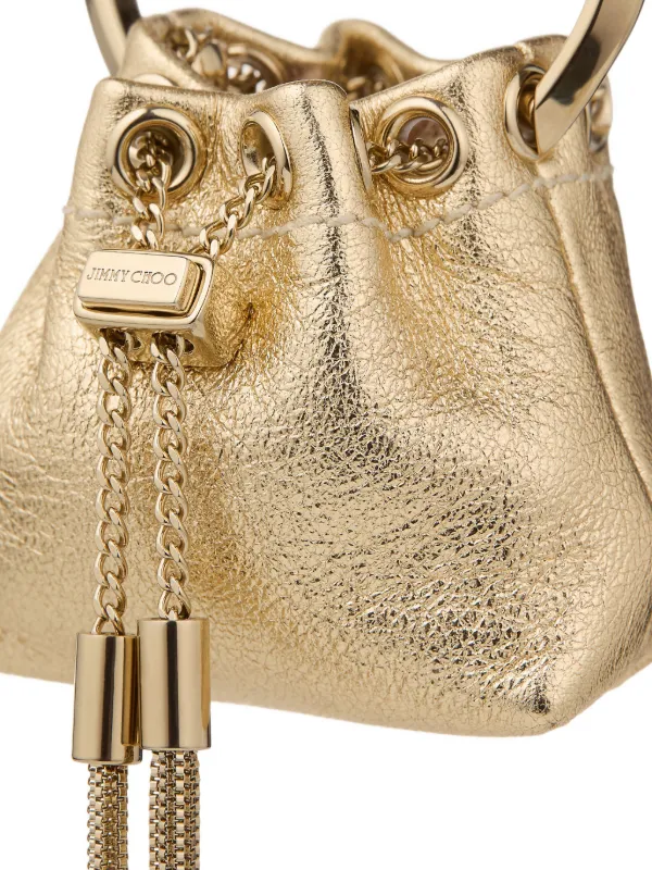 Jimmy Choo Chaveiro Bon Bon Mini | Dourado | FARFETCH BR