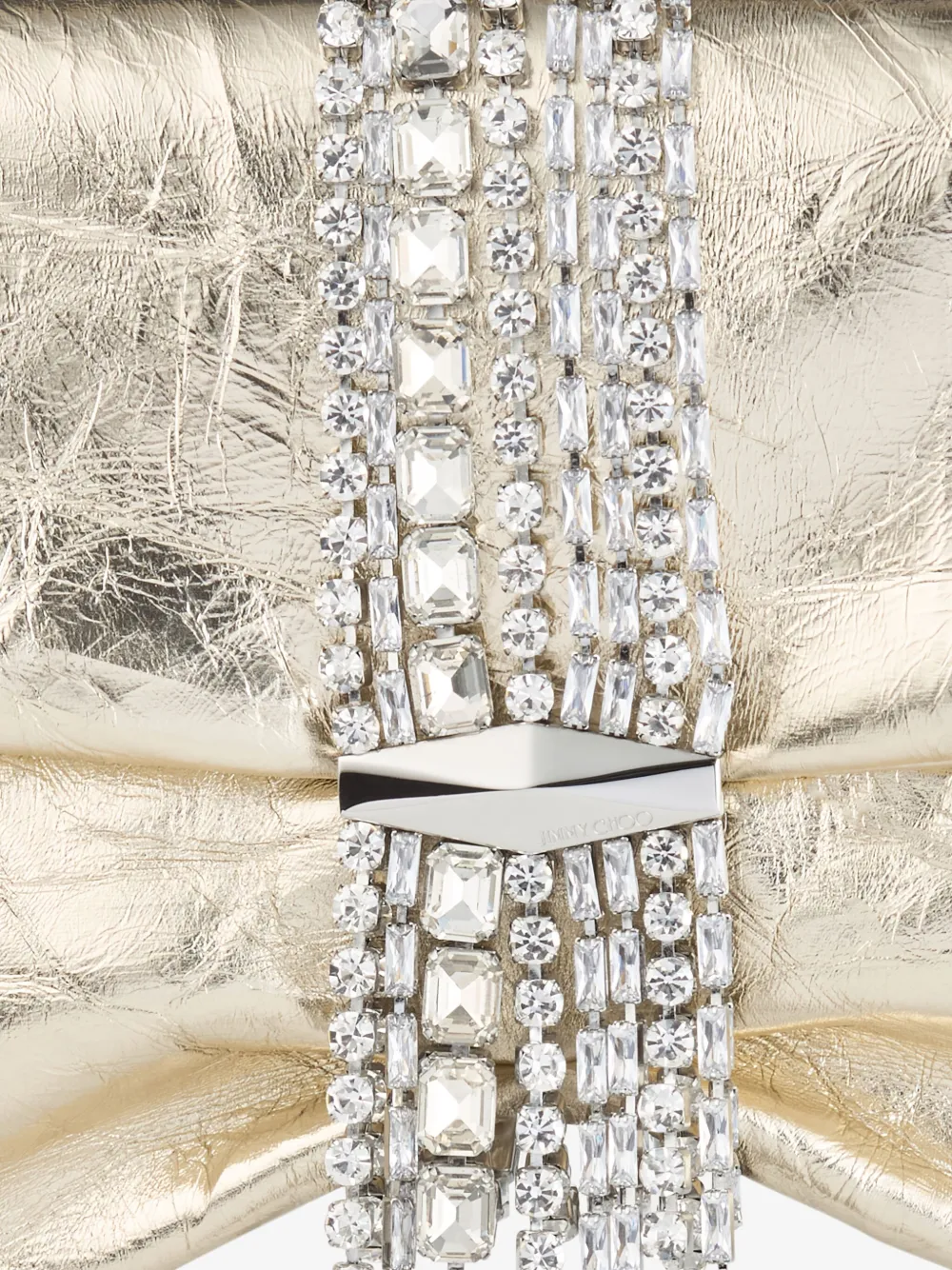 Jimmy Choo Zandra schoudertas Goud
